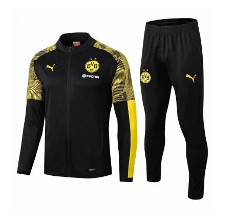 Veste de survêtement Borussia Dortmund 2020 costume jaune